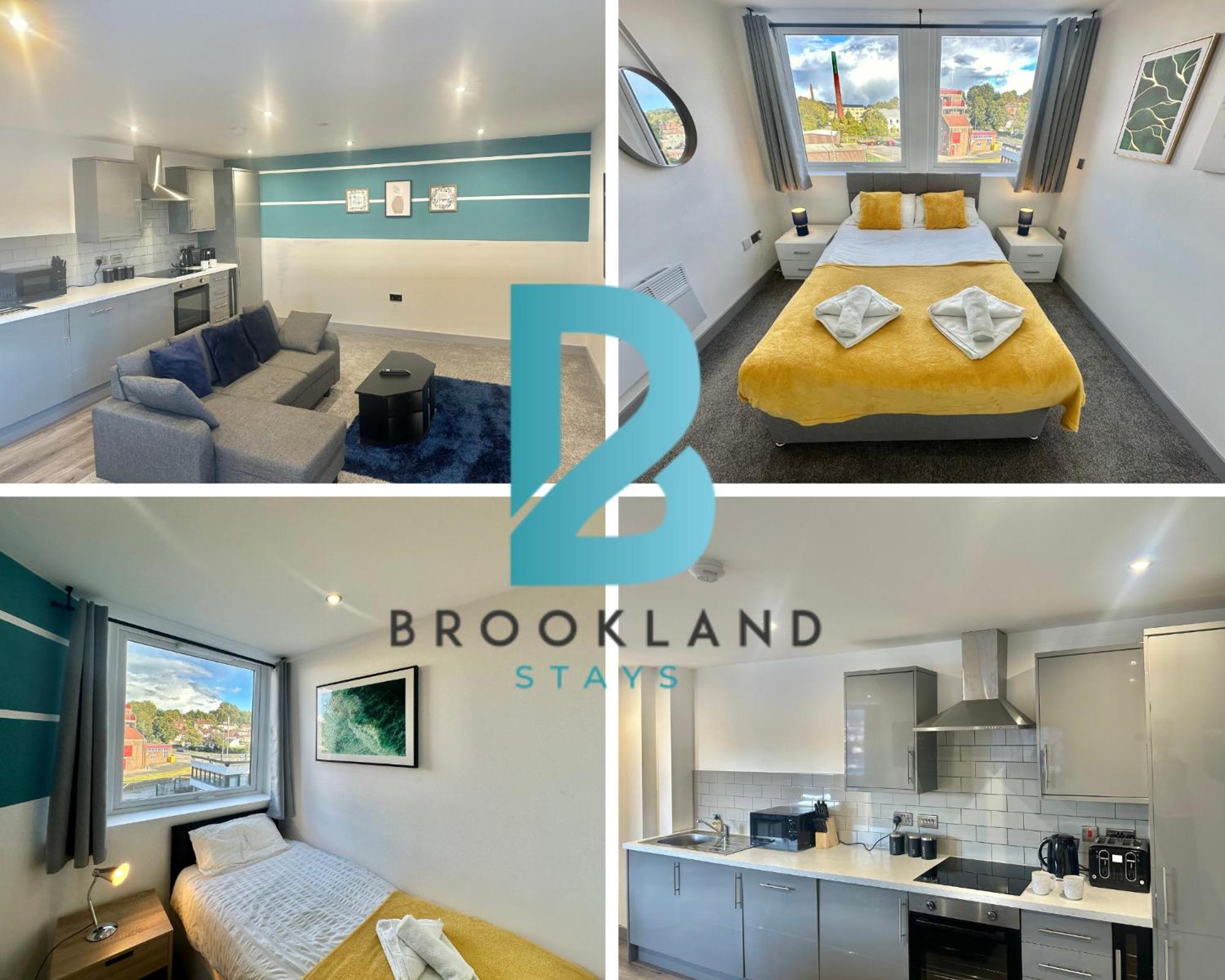 Furnished 2Br - Sunset Haven With Wifi & Free Parking By Brookland Stays Лидс Экстерьер фото